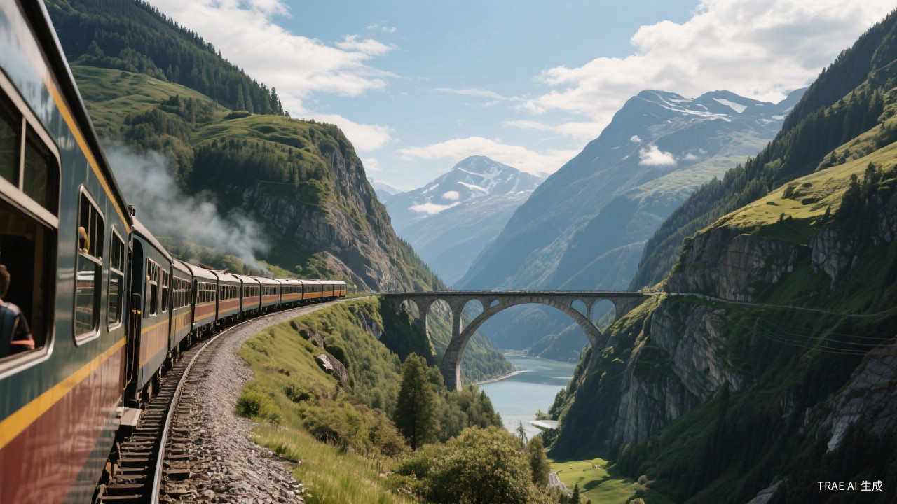 The World's Most Scenic Train Rides: Railway Adventures